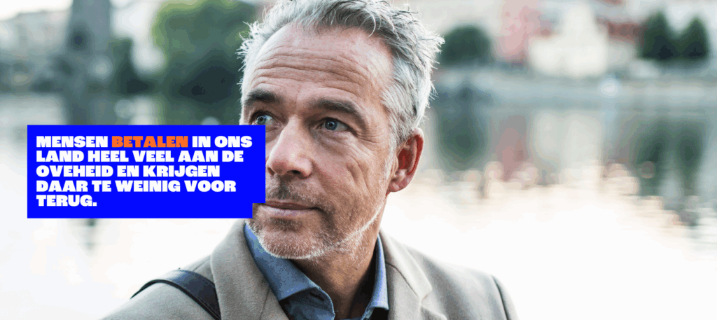 Veel betalen en weinig voor terugkrijgen. Wij doen er iets aan!